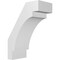 Ekena Millwork 5 1/2-in. W x 10-in. D x 14-in. H Merced Architectural Grade PVC Knee Brace BRCP055X10X14MRC - alternate 1